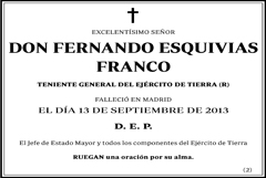 Fernando Esquivias Franco